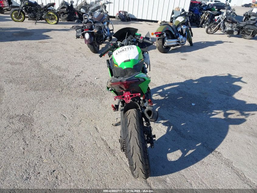 2025 Kawasaki Ex500 H VIN: ML5EXGH1XSDA59458 Lot: 43882777