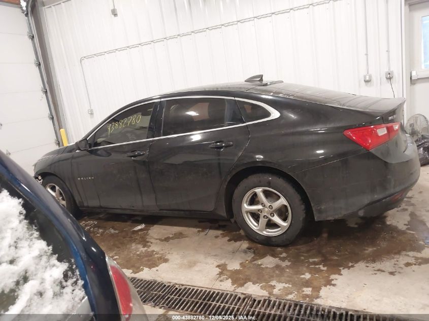 2017 Chevrolet Malibu Ls VIN: 1G1ZB5ST5HF206941 Lot: 43882780