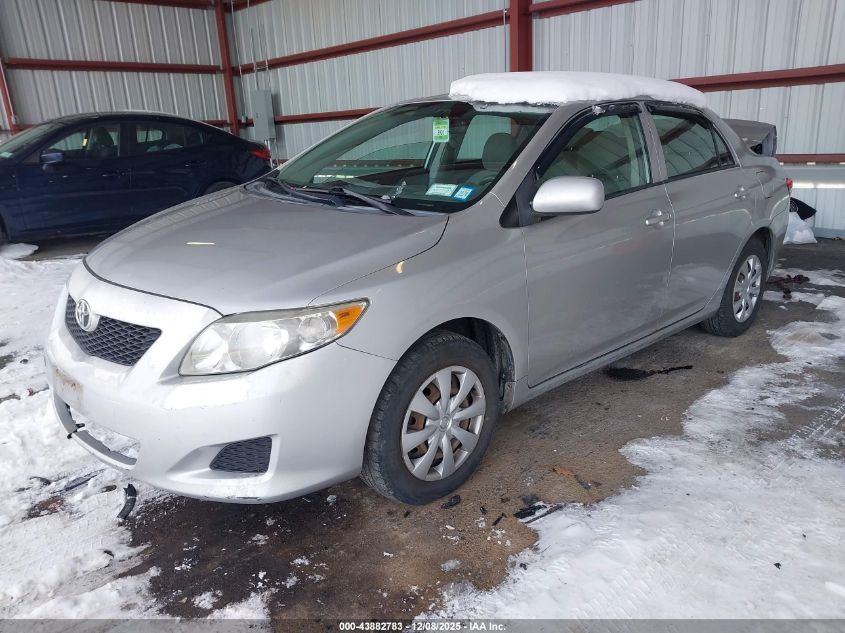 2010 Toyota Corolla Le VIN: 2T1BU4EE4AC200802 Lot: 43882783