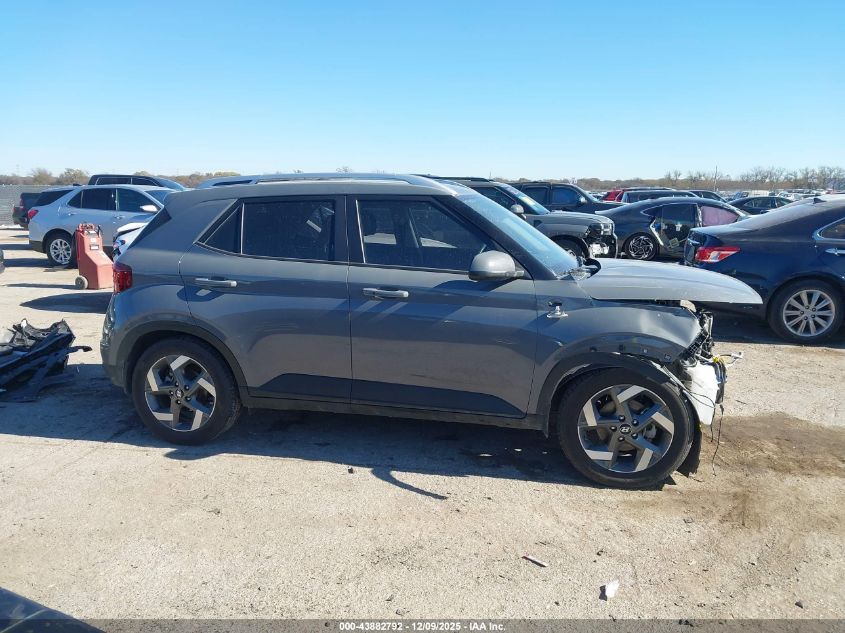 2021 Hyundai Venue Sel VIN: KMHRC8A34MU129066 Lot: 43882792