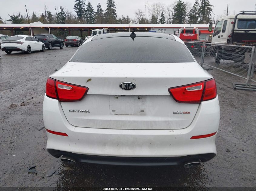 2015 Kia Optima Ex VIN: 5XXGN4A7XFG428085 Lot: 43882793