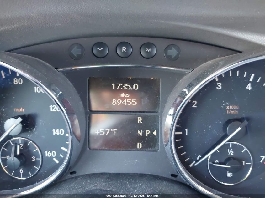 2007 Mercedes-Benz R 500 4Matic VIN: 4JGCB75E67A056495 Lot: 43882802