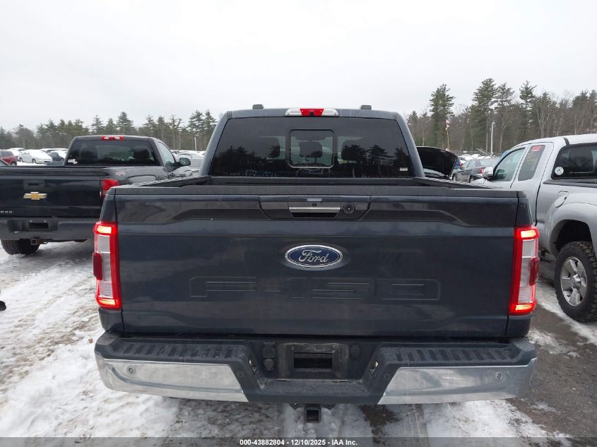 2021 Ford F-150 Lariat VIN: 1FTFW1ED4MFC83516 Lot: 43882804