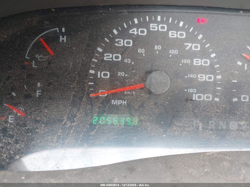 2003 Ford F-250 Xl/Xlt VIN: 1FTNF20LX3EB16114 Lot: 43882814