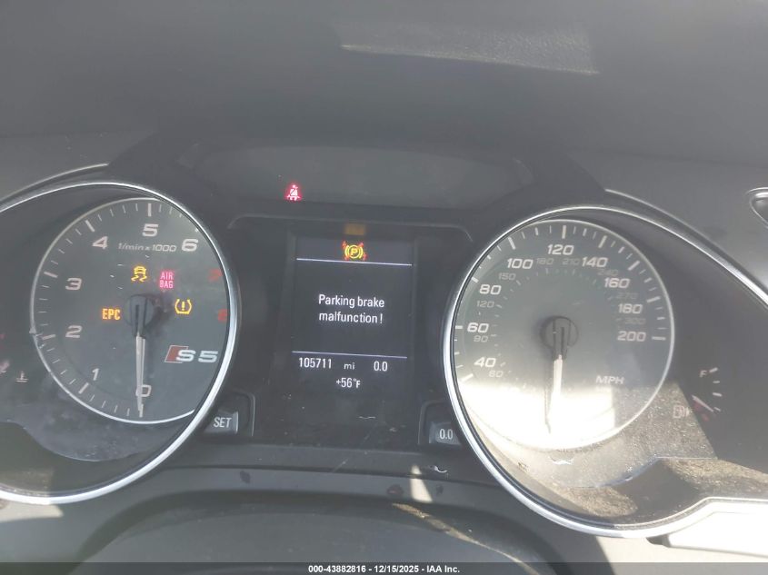 2008 Audi S5 4.2L VIN: WAURV78T08A008358 Lot: 43882816