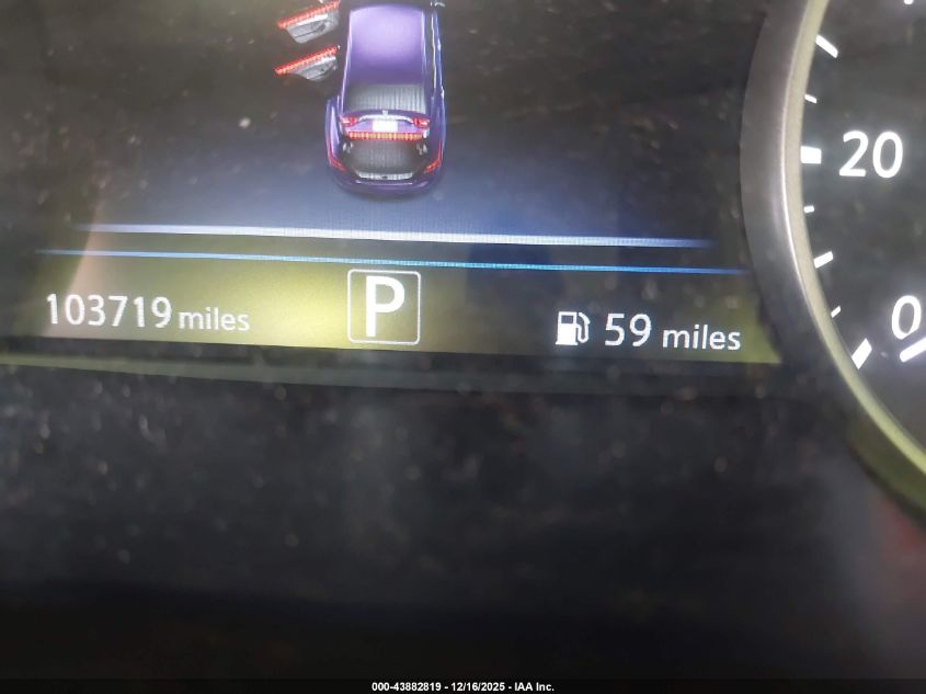 2020 Nissan Maxima Sl Xtronic Cvt VIN: 1N4AA6DV5LC373537 Lot: 43882819