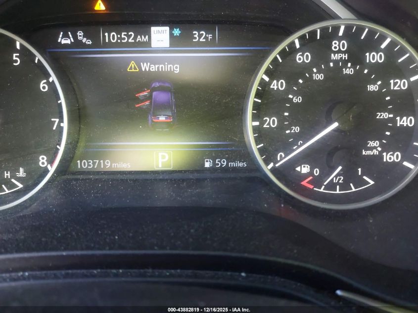 2020 Nissan Maxima Sl Xtronic Cvt VIN: 1N4AA6DV5LC373537 Lot: 43882819