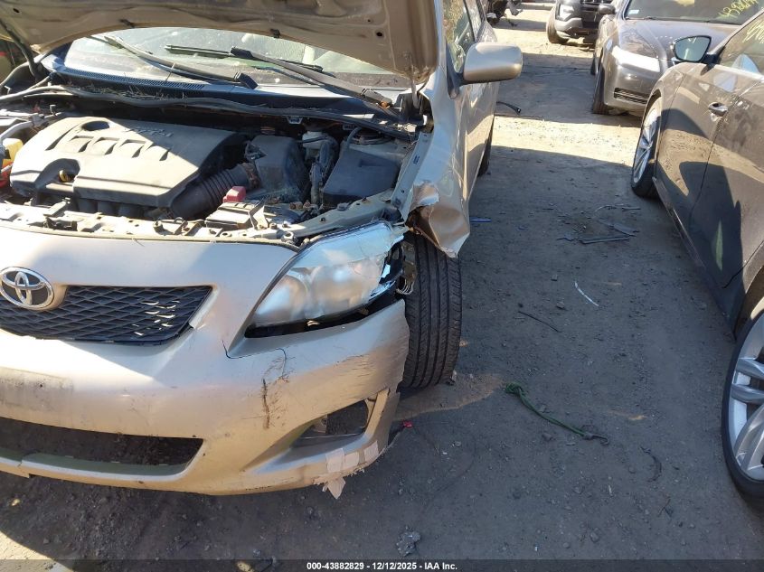 2010 Toyota Corolla Le VIN: 2T1BU4EE0AC534227 Lot: 43882829