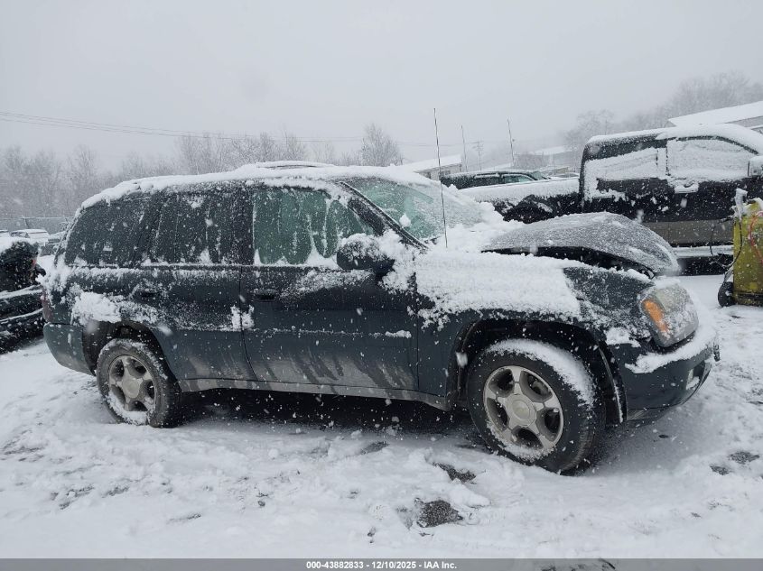 2008 Chevrolet Trailblazer Lt VIN: 1GNDT13S782244554 Lot: 43882833