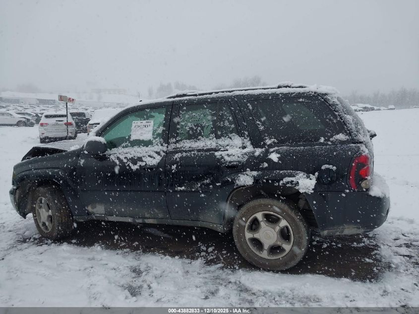 2008 Chevrolet Trailblazer Lt VIN: 1GNDT13S782244554 Lot: 43882833