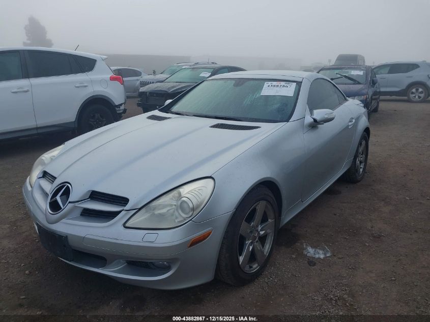2007 Mercedes-Benz Slk 280 VIN: WDBWK54F47F133592 Lot: 43882867