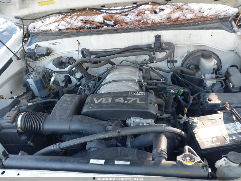 2001 Toyota Sequoia Sr5 V8 VIN: 5TDBT44A41S037674 Lot: 43882890