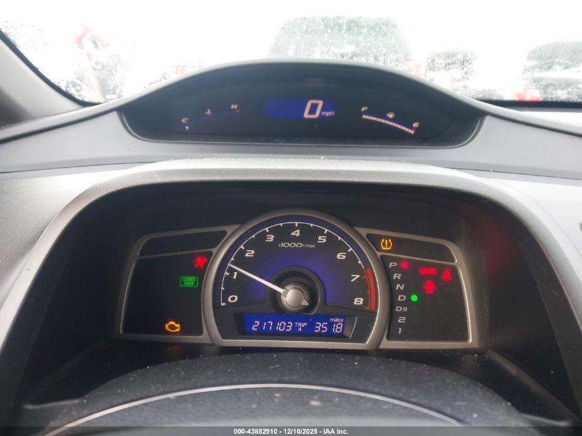 2009 Honda Civic Lx-S VIN: 2HGFA16639H361242 Lot: 43882910