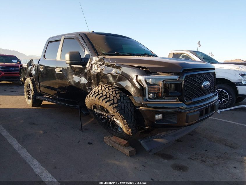 2018 Ford F-150 Xl VIN: 1FTEW1CP8JKD09997 Lot: 43882919