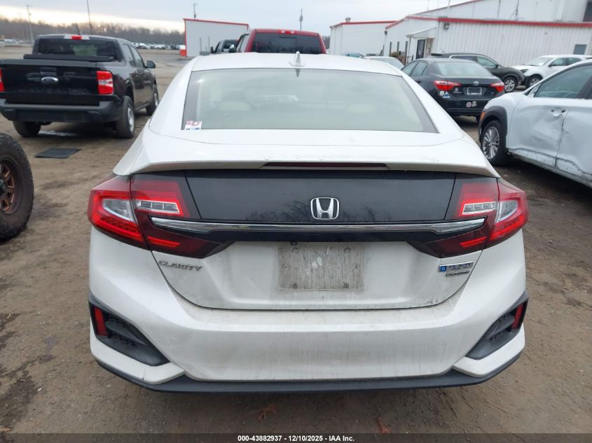 2018 Honda Clarity Plug-In Hybrid Touring VIN: JHMZC5F30JC001063 Lot: 43882937