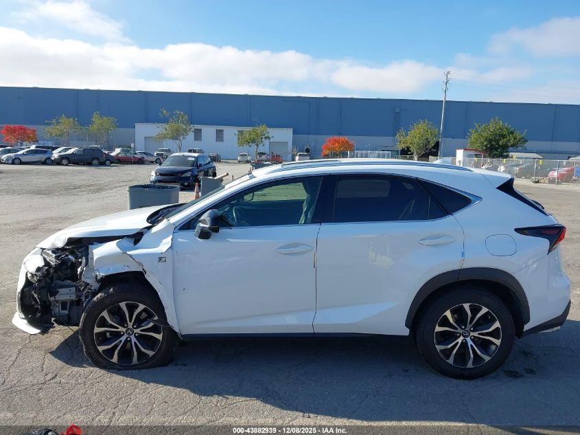 2017 Lexus Nx 200T F Sport VIN: JTJYARBZ0H2060048 Lot: 43882939