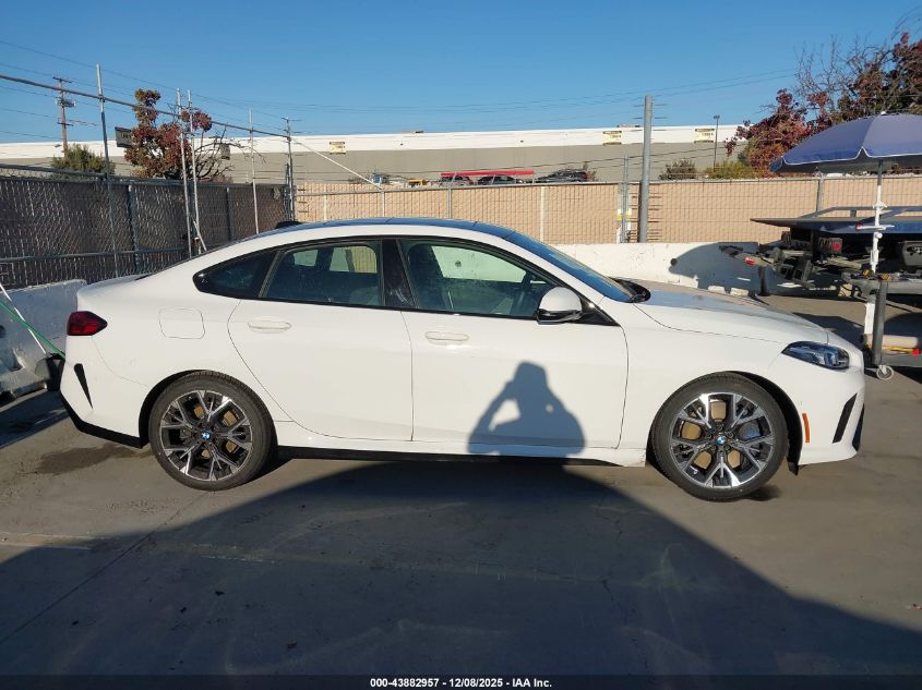 2025 BMW 228 Gran Coupe xDrive VIN: WBA23GG01S7T60576 Lot: 43882957