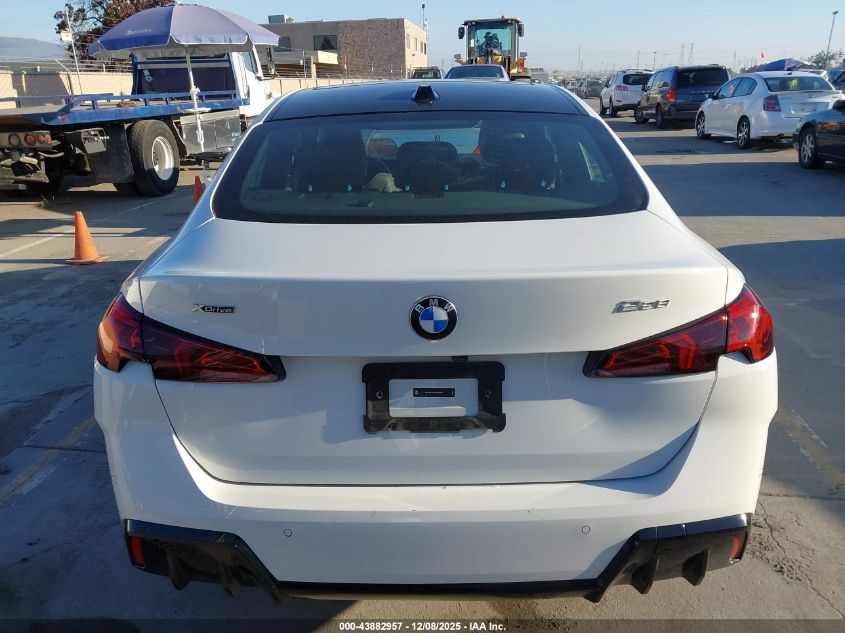 2025 BMW 228 Gran Coupe xDrive VIN: WBA23GG01S7T60576 Lot: 43882957