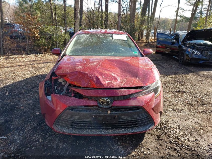 2023 Toyota Corolla Le VIN: 5YFB4MDE3PP076371 Lot: 43882971