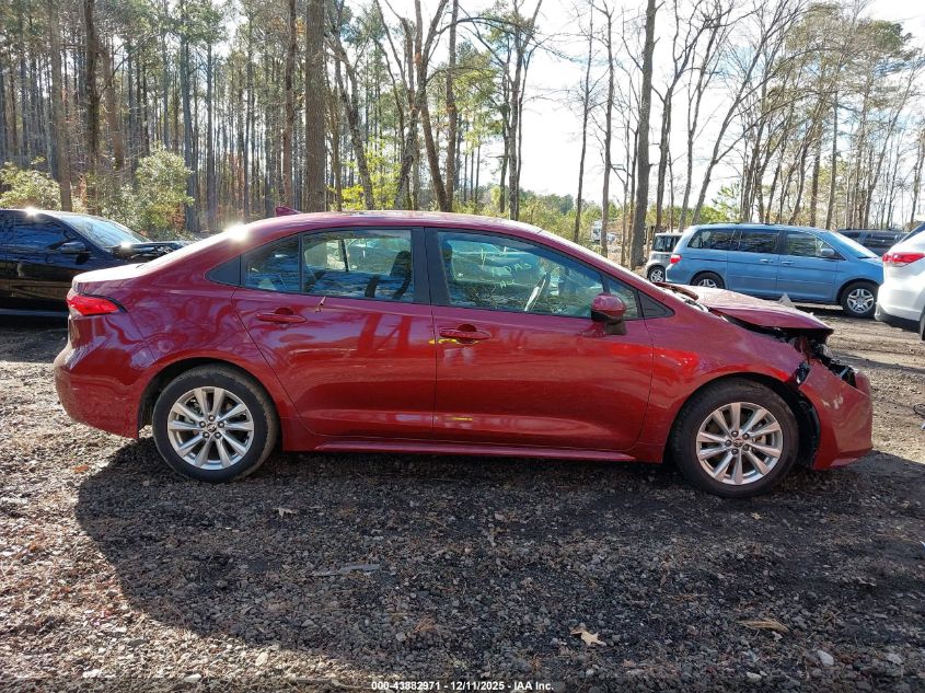 2023 Toyota Corolla Le VIN: 5YFB4MDE3PP076371 Lot: 43882971