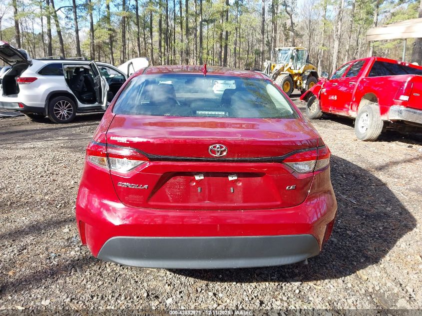 2023 Toyota Corolla Le VIN: 5YFB4MDE3PP076371 Lot: 43882971