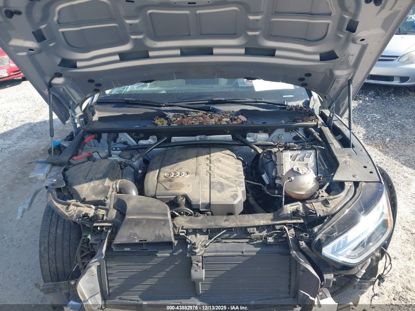 2022 Audi Q5 Premium Plus 45 Tfsi S Line Quattro S Tronic VIN: WA1EAAFY5N2072842 Lot: 43882976