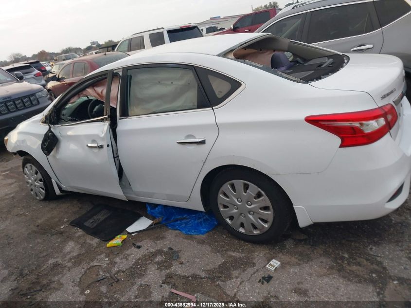 2016 Nissan Sentra S VIN: 3N1AB7AP2GY309152 Lot: 43882994