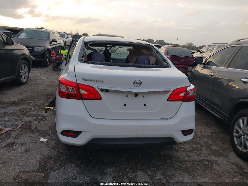 2016 Nissan Sentra S VIN: 3N1AB7AP2GY309152 Lot: 43882994