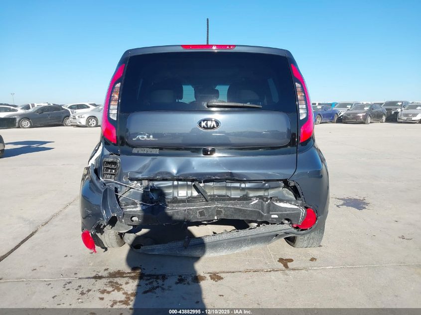2016 Kia Soul ! VIN: KNDJX3A55G7278079 Lot: 43882995