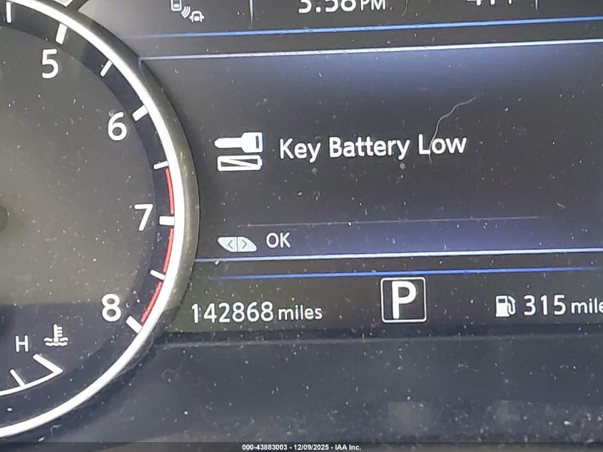 2017 Nissan Murano Platinum VIN: 5N1AZ2MH8HN128387 Lot: 43883003