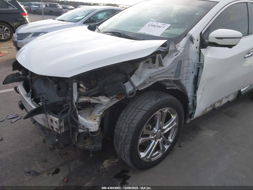 2017 Nissan Murano Platinum VIN: 5N1AZ2MH8HN128387 Lot: 43883003