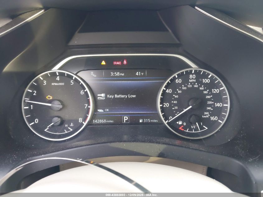 2017 Nissan Murano Platinum VIN: 5N1AZ2MH8HN128387 Lot: 43883003