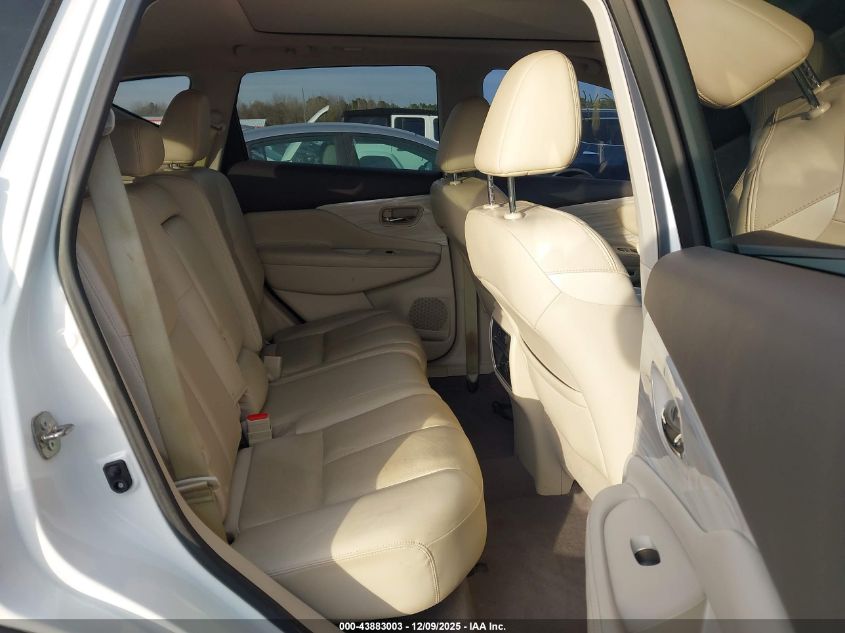 2017 Nissan Murano Platinum VIN: 5N1AZ2MH8HN128387 Lot: 43883003