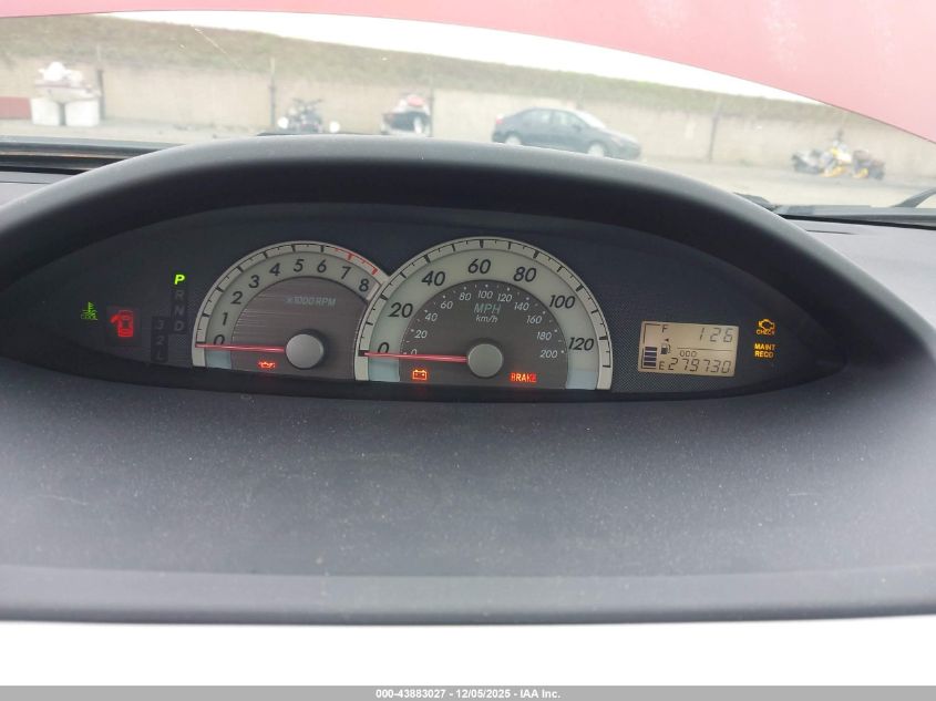 2008 Toyota Yaris S VIN: JTDBT923581188709 Lot: 43883027