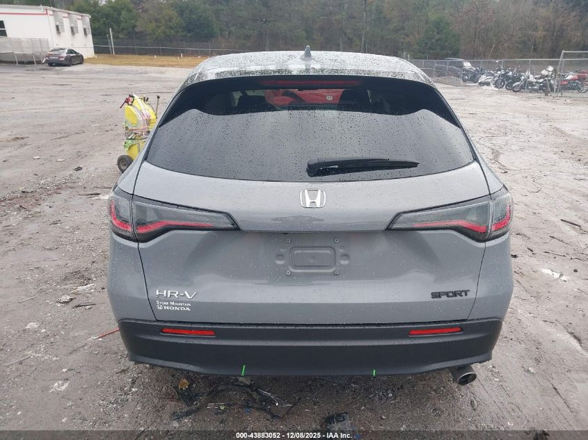 2025 Honda Hr-V 2Wd Sport VIN: 3CZRZ1H55SM702201 Lot: 43883052
