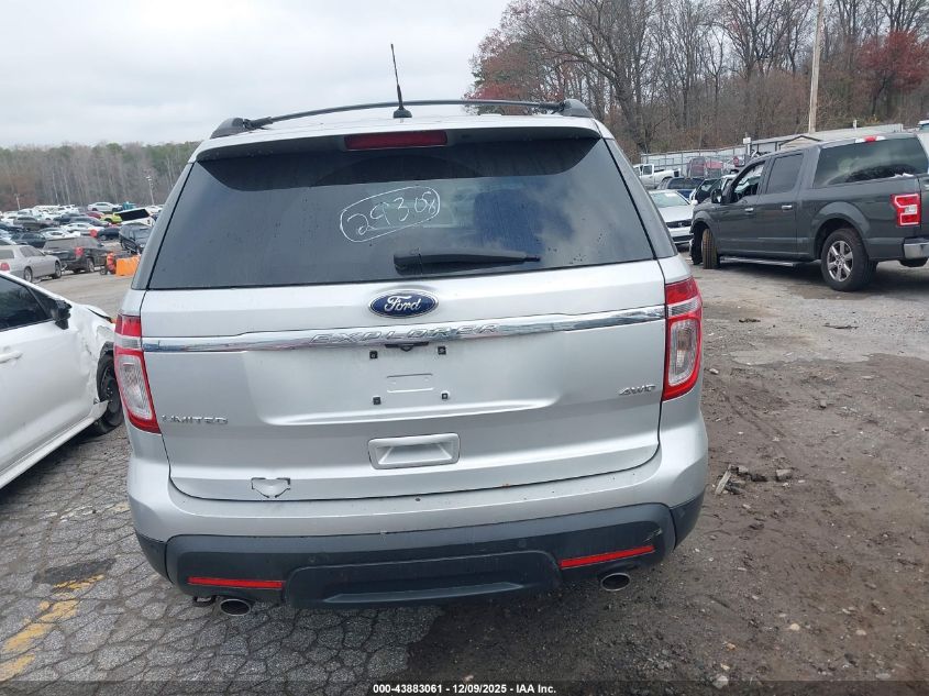 2013 Ford Explorer Limited VIN: 1FM5K8F87DGA00548 Lot: 43883061