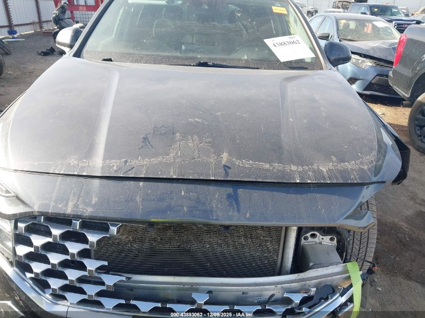 2021 Hyundai Santa Fe Sel VIN: 5NMS24AJ2MH331296 Lot: 43883062