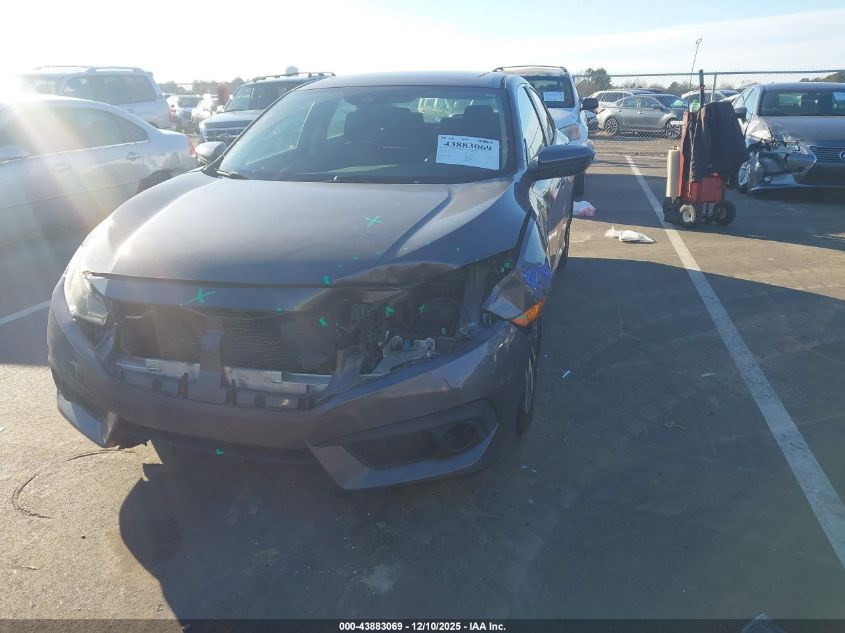 2016 Honda Civic Ex VIN: 2HGFC2F84GH501314 Lot: 43883069