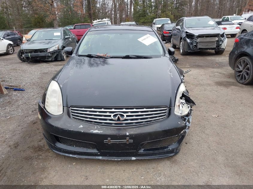 2006 Infiniti G35 VIN: JNKCV54E36M721169 Lot: 43883079