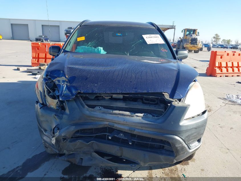 2002 Honda Cr-V Lx VIN: JHLRD78432C022218 Lot: 43883081