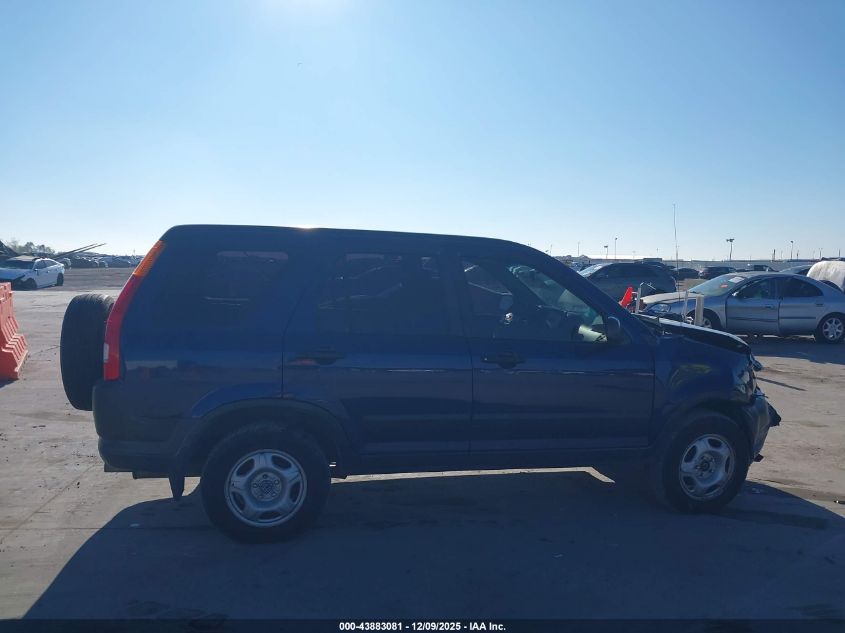 2002 Honda Cr-V Lx VIN: JHLRD78432C022218 Lot: 43883081