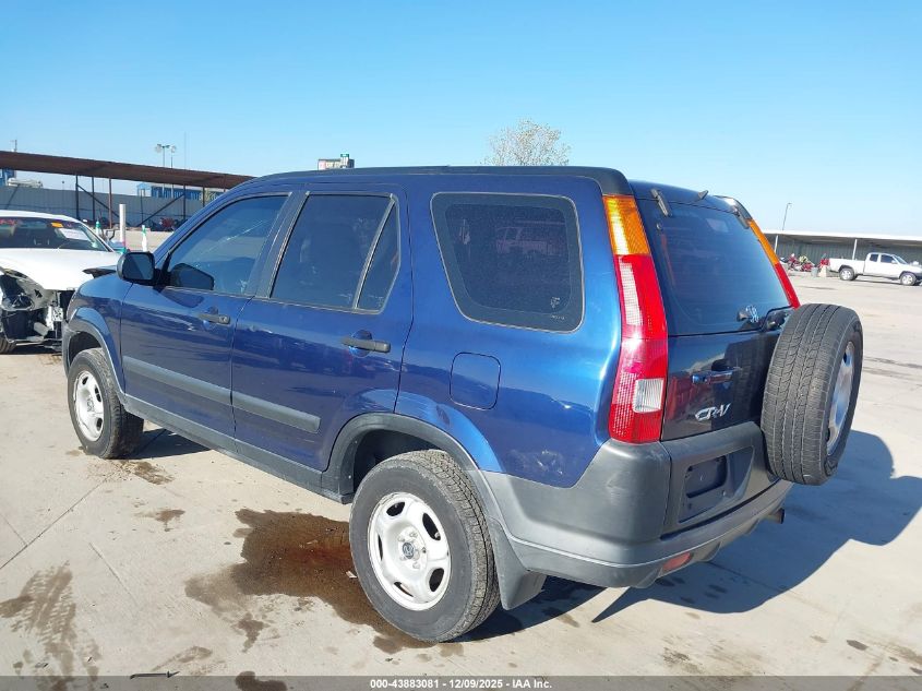 2002 Honda Cr-V Lx VIN: JHLRD78432C022218 Lot: 43883081