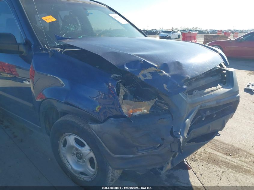 2002 Honda Cr-V Lx VIN: JHLRD78432C022218 Lot: 43883081