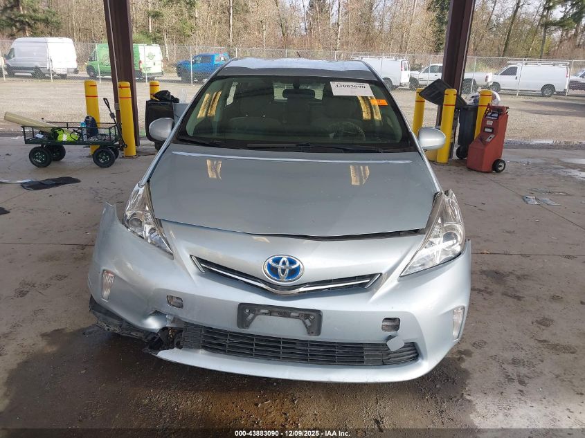 2014 Toyota Prius V Three VIN: JTDZN3EU2E3302448 Lot: 43883090