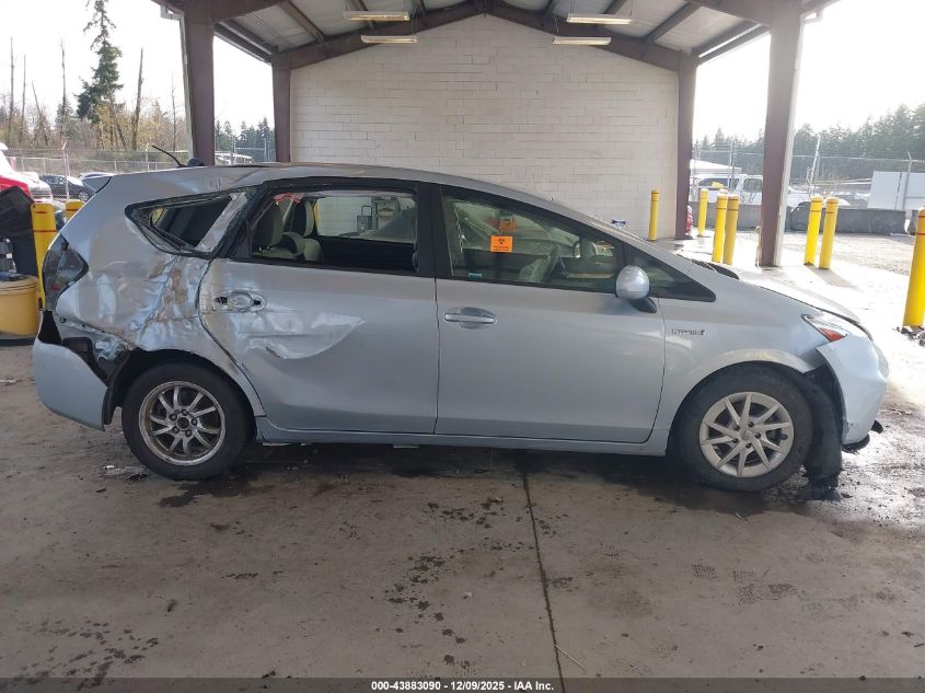 2014 Toyota Prius V Three VIN: JTDZN3EU2E3302448 Lot: 43883090