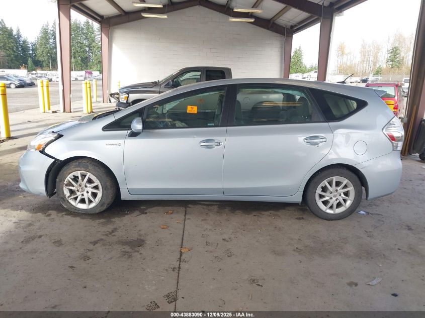 2014 Toyota Prius V Three VIN: JTDZN3EU2E3302448 Lot: 43883090