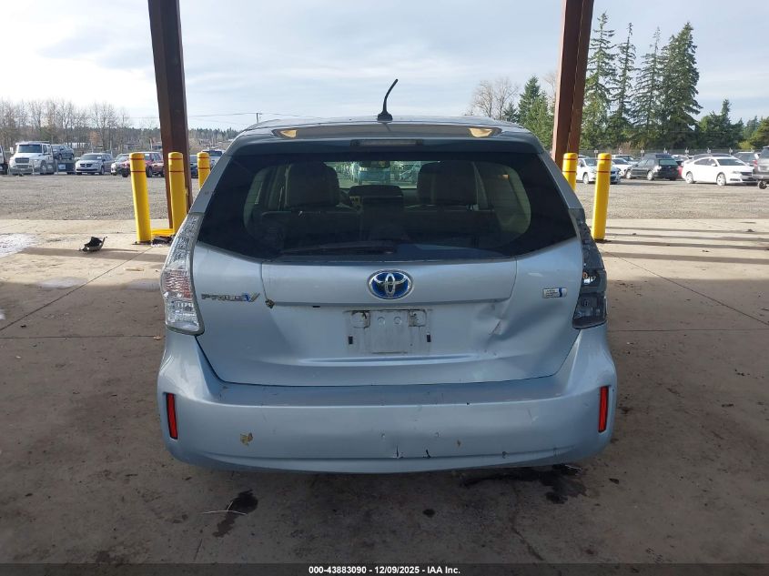 2014 Toyota Prius V Three VIN: JTDZN3EU2E3302448 Lot: 43883090