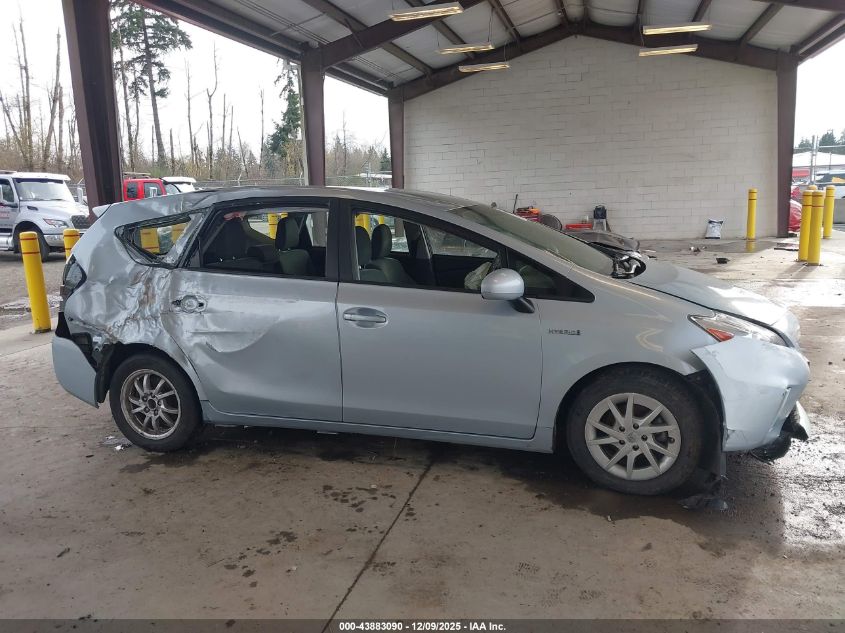 2014 Toyota Prius V Three VIN: JTDZN3EU2E3302448 Lot: 43883090
