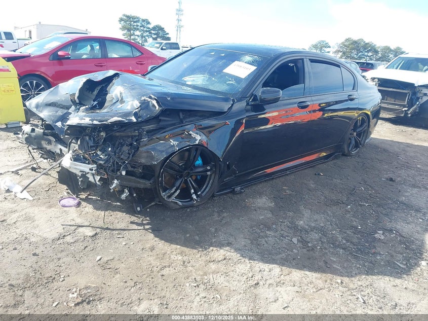 Vin: wba7e4c53kgv28654, lot: 44378655, bmw 740i xdrive 20192