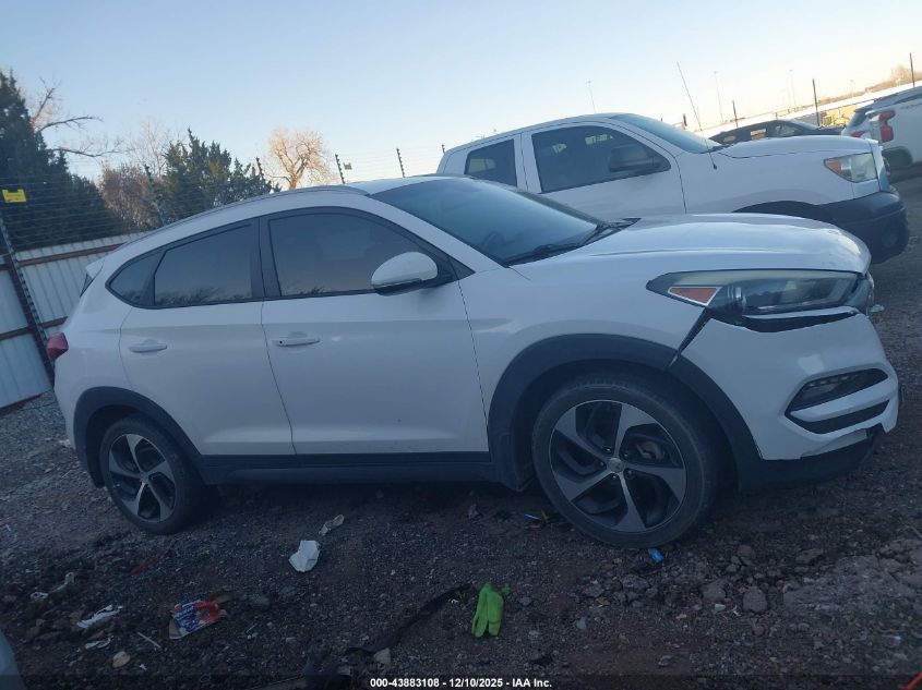 2016 Hyundai Tucson Sport VIN: KM8J33A28GU046946 Lot: 43883108